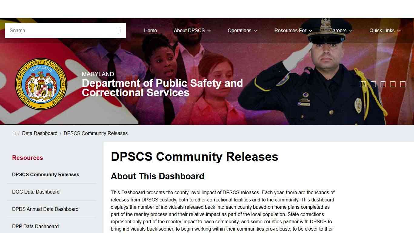 DPSCS Community Releases